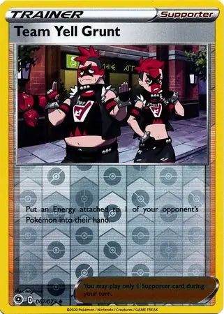 Champion’s Path Team Yell Grunt #67/73 reverse holo